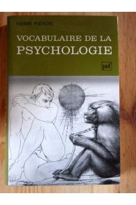 Vocabulaire de la psychologie