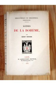 Scènes de la bohème