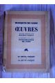 ?uvres textes choisis par Maurice Nadeau et précédés d'un essai Exploration de Sade
