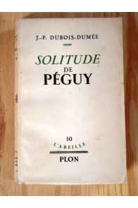 Solitude de Péguy