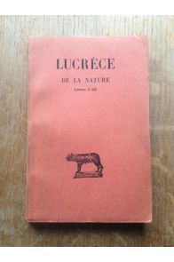 De la nature Tome 1 Livres I à III.