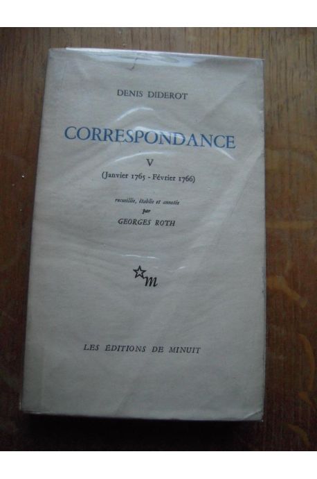 Correspondance V (Janvier 1765, Février 1766) 