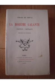 La bohème galante, édition critique 