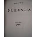 Incidences, Edition originale 