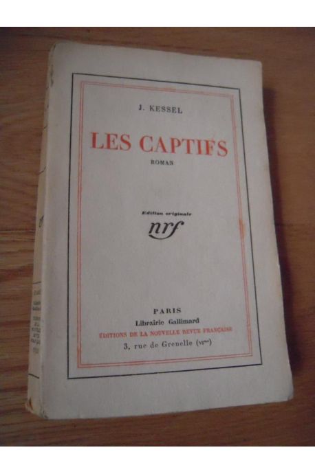 Les Captifs, Edition Originale