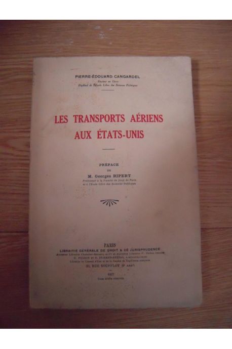 Les transports aériens aux Etats-Unis 