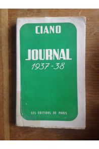 Journal Politique 1937-38