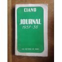 Journal Politique 1937-38