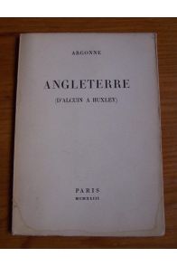 Angleterre (d'Alcuin à Huxley)