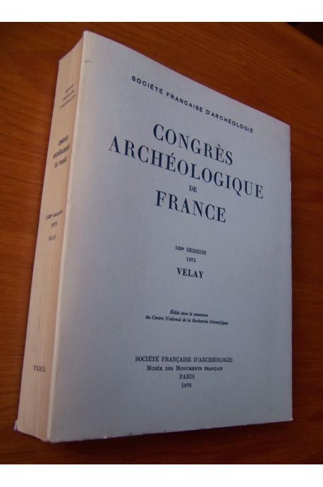 Congrès archéologique de France 133ème session 1975 Velay