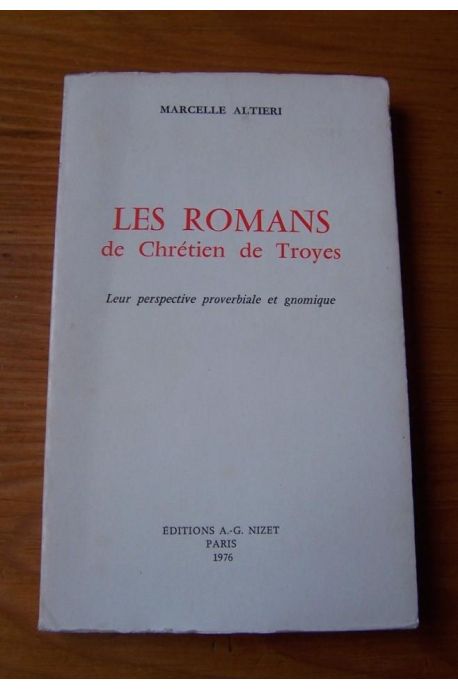 Les romans de Chrétien de Troyes