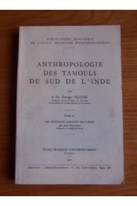 Anthropologie des Tamguls du sud de l'Inde