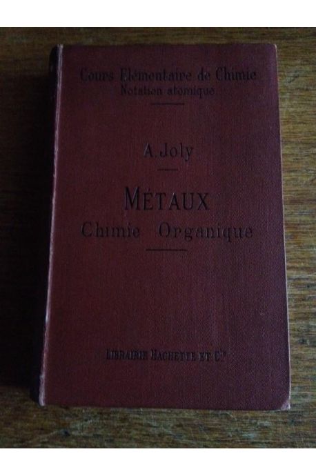 Cous élémentaire de Chimie Métaux Chimie organique 