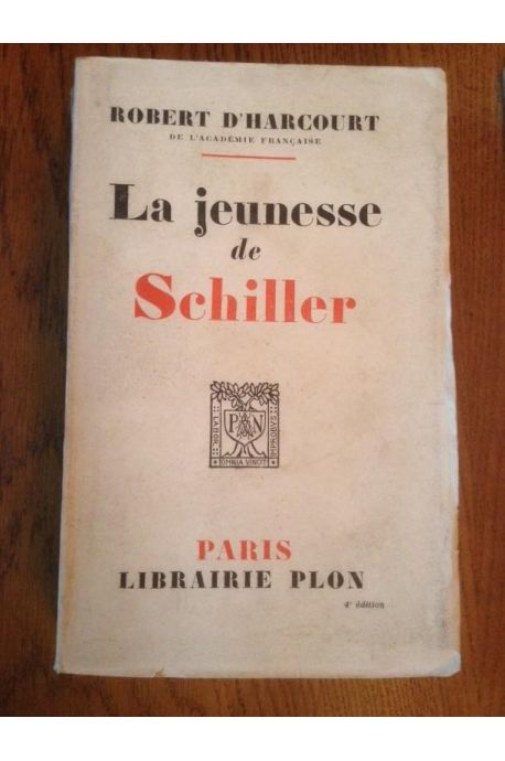 La jeunesse de Schiller