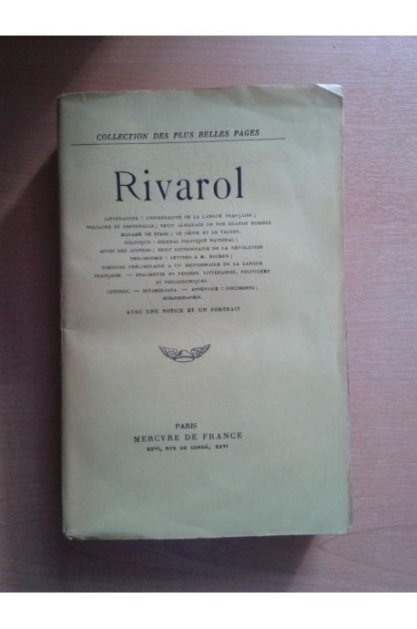 Rivarol