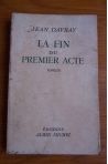 La fin du premier acte