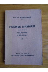 Poèmes d'amour puisés dans le folklore musulman