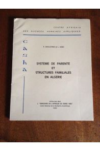 Système de parenté et structures familiales en Algérie