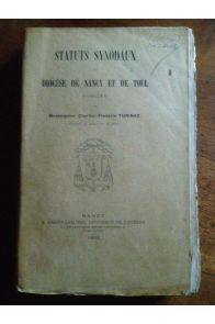 Statuts synodaux du diocèse de Nancy et de Toul 1902