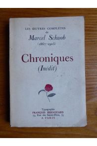 Chroniques (Inédit)