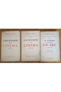 Histoire générale du cinéma tomes 1, 2 et 3