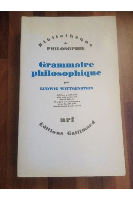 Grammaire philosophique