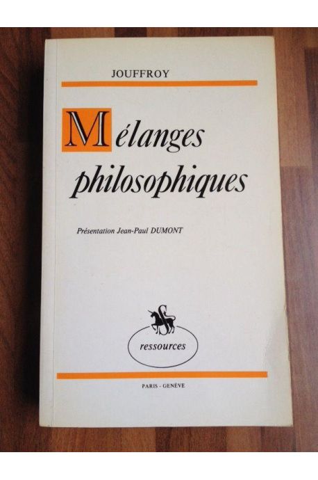 Mélanges philosophiques