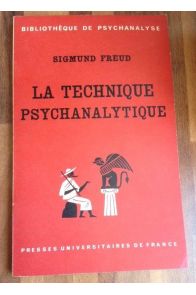 La technique psychanlytique