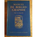 Manuel de bibliographie