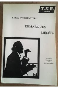 Remarques mêlées : Edition bilingue français-allemand