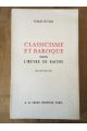 Classicisme Et Baroque Dans L'Oeuvre De Racine