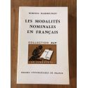 Les modalités nominales en français