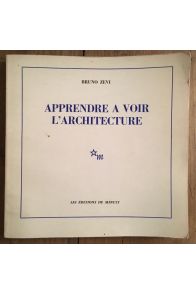 Apprendre à voir l'archirecture