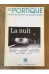 Revue Le portique numéro 9, la nuit