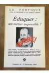 Revue Le Portique numéro 4, Eduquer, un métier impossible ?