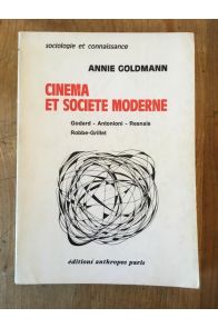 Cinéma et société moderne : Le cinéma de 1958 à 1968, Godard, Antonioni, Resnais, Robbe-Grillet