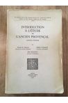 Introduction à l'étude de l'ancien provençal, textes d'étude