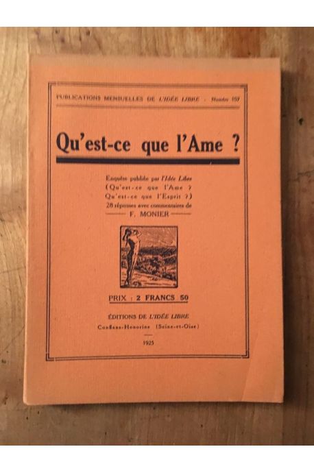 Qu'est ce que l'âme ?