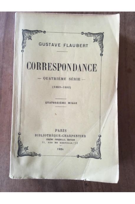 Correspondance Quatrième Série (1869-1880)