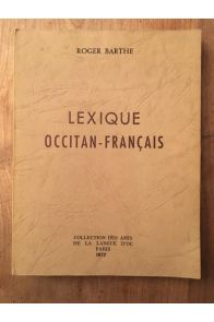 Lexique Occitan-Français