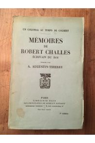 Mémoires de Robert Charles, écrivain du roi