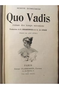 Quo Vadis, roman des temps néroniens