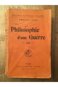 Philosophie d'une guerre, 1870