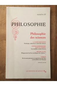 Philosophie, n°68 : Philosophie des sciences