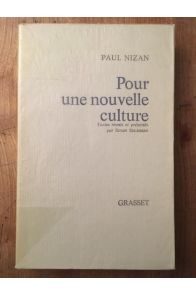 Pour une nouvelle culture, textes réunis et présentés par Susan Suleiman