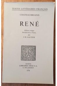 René, édition critique