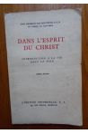 Dans l'esprit du Christ