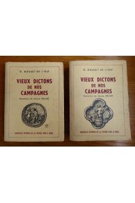 Vieux dictons de nos campagnes (2 tomes)