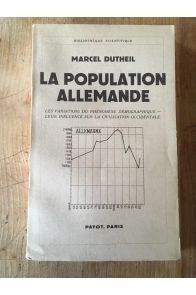 La population allemande