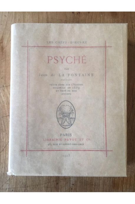 Psyché, texte revu sur l'édition originale de 1669 et orné de bois anciens